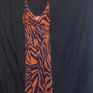 Sundress blue and orange auburn tigers